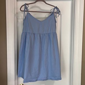 Mini baby blue Asos summer dress size 14
